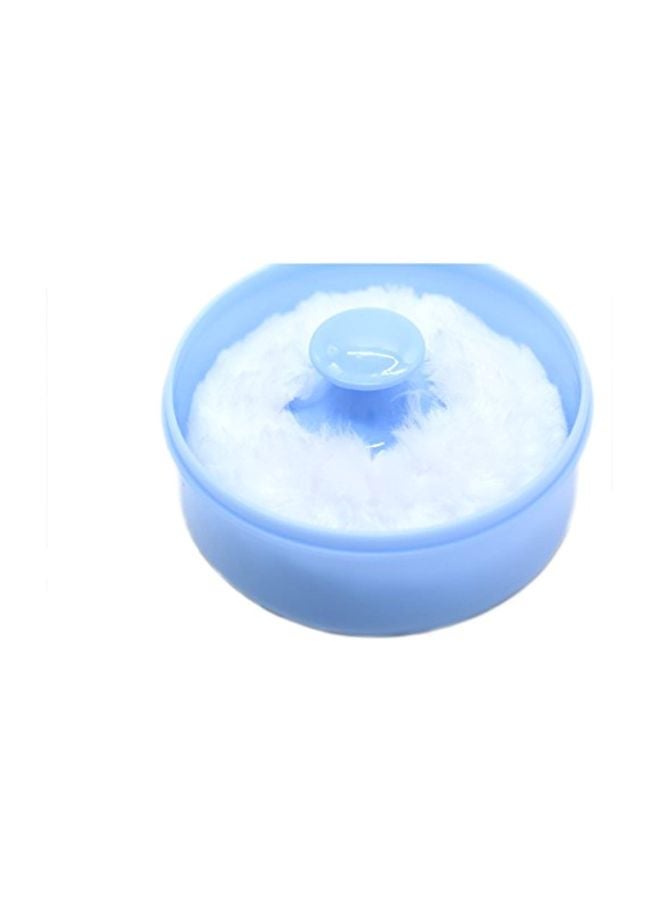 هيلي علبة بودرة مع إسفنجة من قطعتين أزرق/ وردي - Image 3