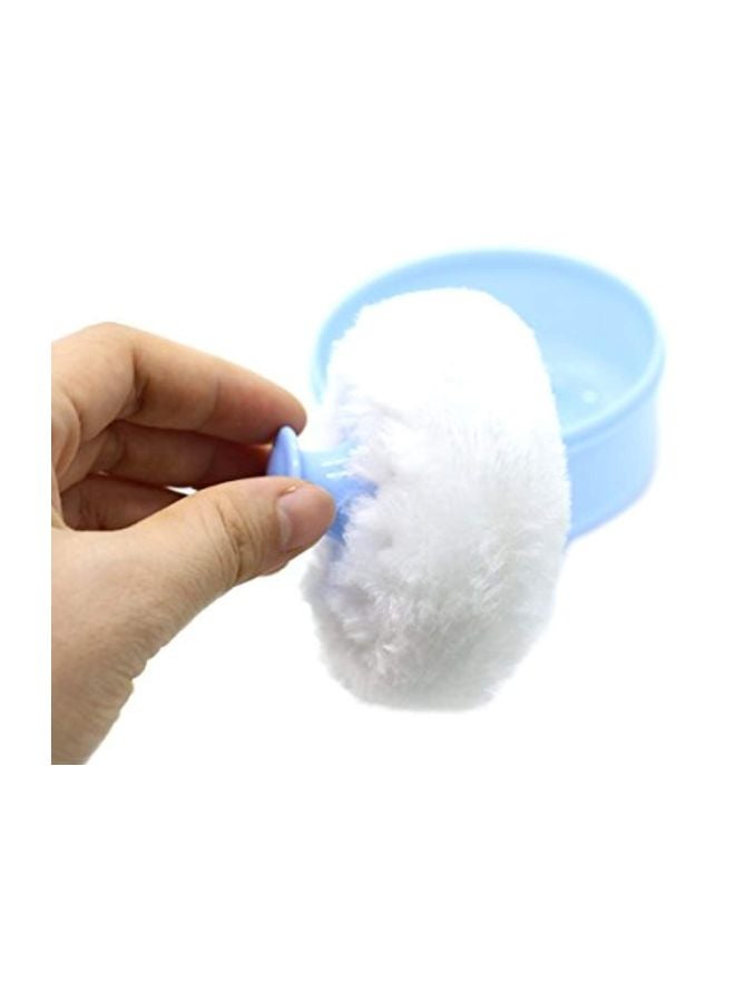 هيلي علبة بودرة مع إسفنجة من قطعتين أزرق/ وردي - Image 4