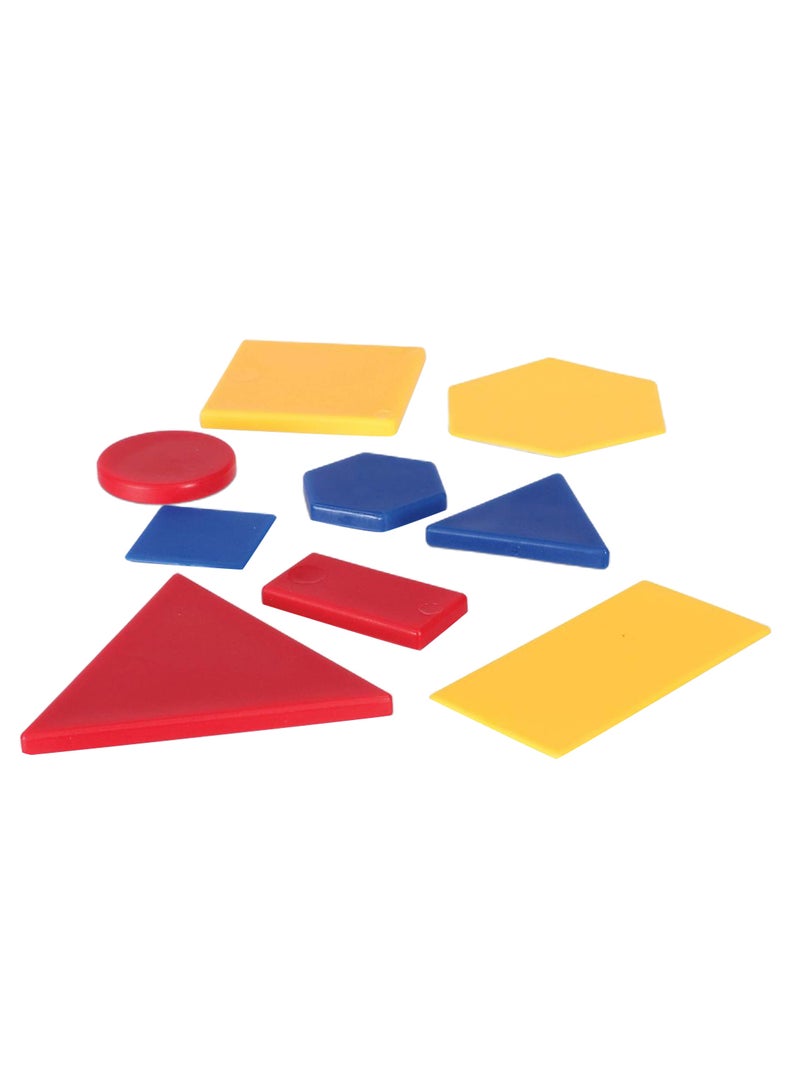 Learning Resources - 60-Piece Attribute Blocks Desk Set - Image 1