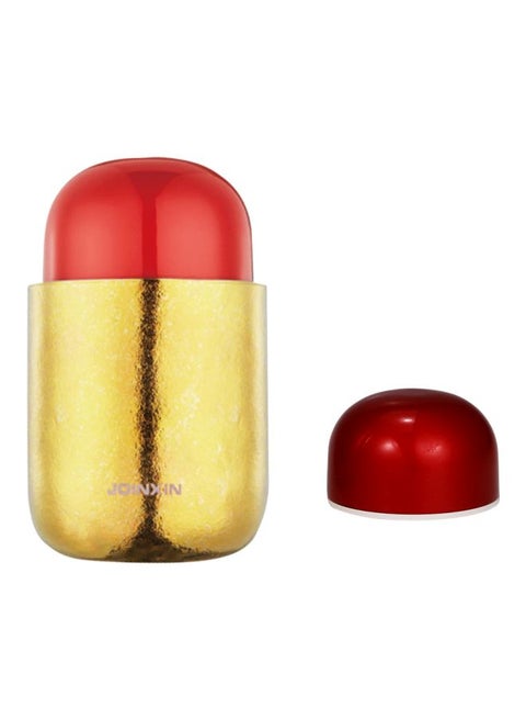 Titanium Water Bottle Gold/Red 180ml