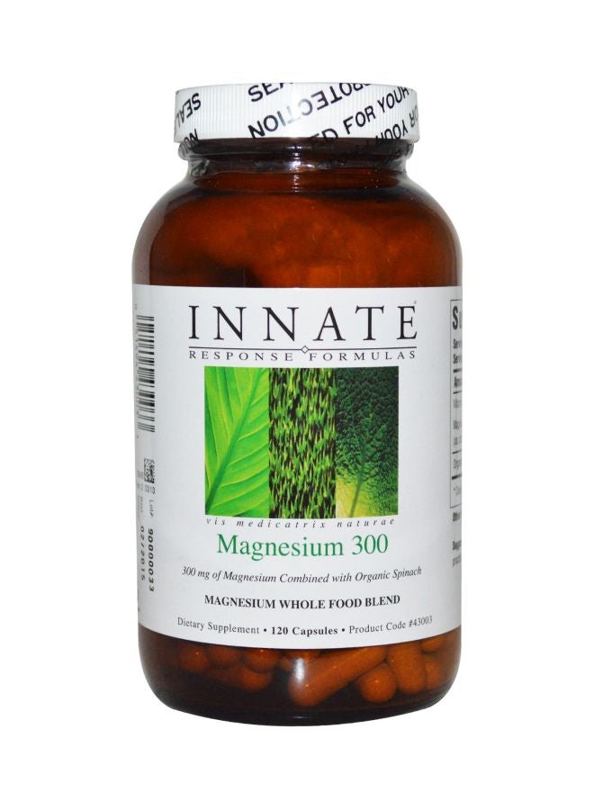 Innate Response Formulas Magnesium 300 Mineral Dietary Supplement - 120 Capsules 