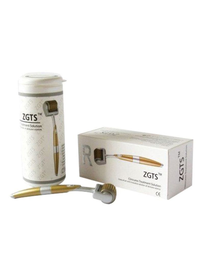 Beauenty Zgts Luxury Titanium Micro Needle Derma Roller Brown/white/silver - Image 3