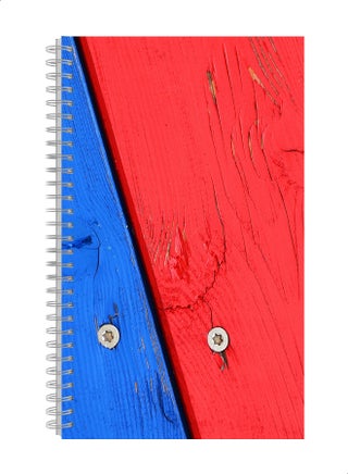 A4 Printed Notebook Red/Blue - v1577089050/N32874760A_1