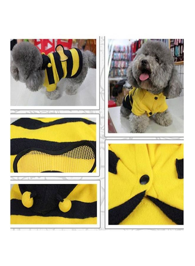 Generic Bumble Bee Pet Coat Yellow/Black S  - Image 3