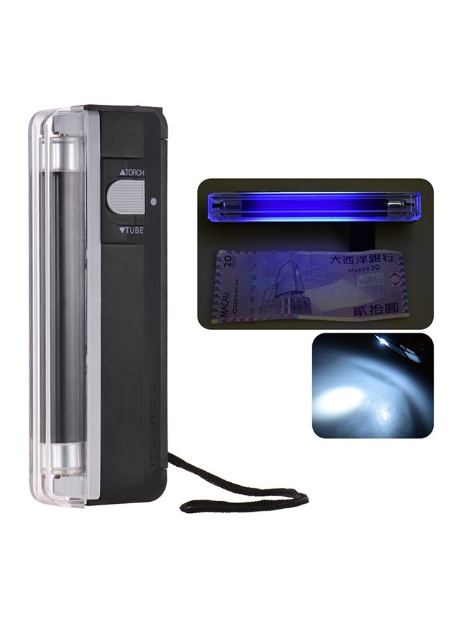 Generic 2-In-1 Portable Mini Money Detector With Uv Light Flashlight Multicolour  - Image 1