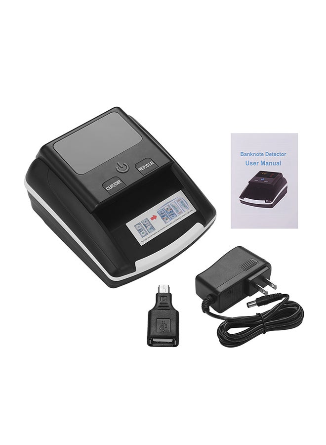 Generic Portable Small Banknote Bill Detector For Usd Euro Black  - Image 1