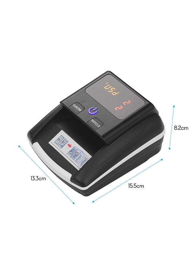 Generic Portable Small Banknote Bill Detector For Usd Euro Black  - Image 5