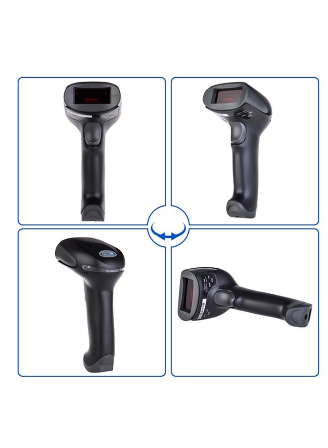 ماسح باركود محمول باليد أسود - Image 4