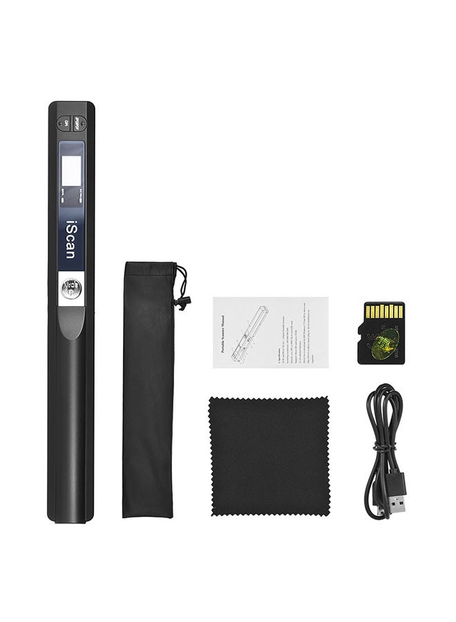 Generic Potable Wireless Barcode Scanner Black  - Image 2