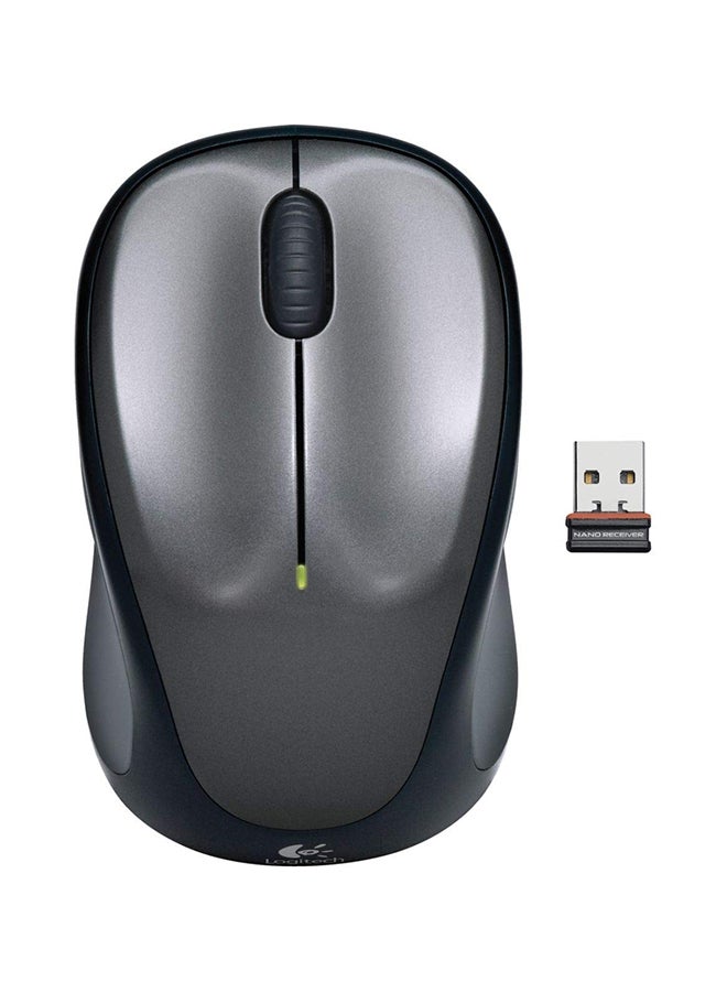 Logitech - M235 USB Wireless Optical Mouse Grey - Image 1
