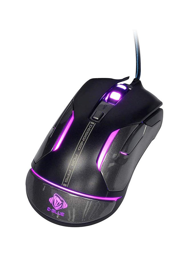 E-blue Laser Sensor Gaming Mouse Black - Image 1