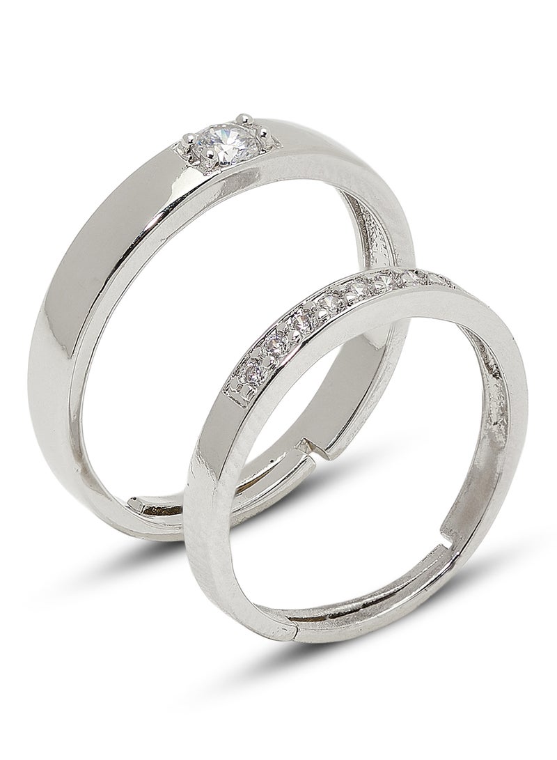 Rosh Set of 2 Couple Rings  - Image 2