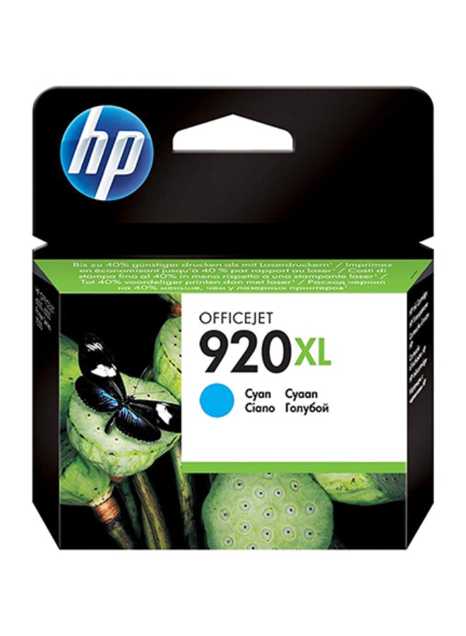 HP 920XL Ink Cartridge Cyan