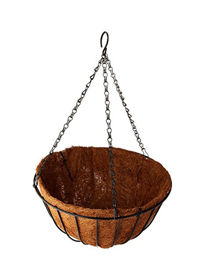 Coco Liner Hanging Basket Brown 12 x 12 x 25inch - v1577097510/N32929676A_1