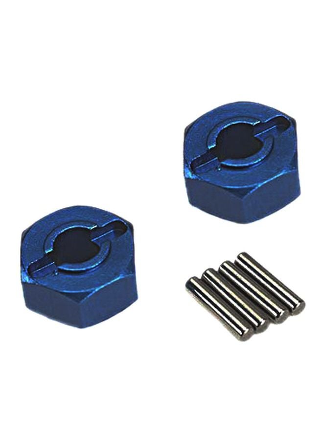 TRAXXAS Pair Of Lightweight Anodized Aluminum Hex Wheel Hub Set 1654X  - Image 1