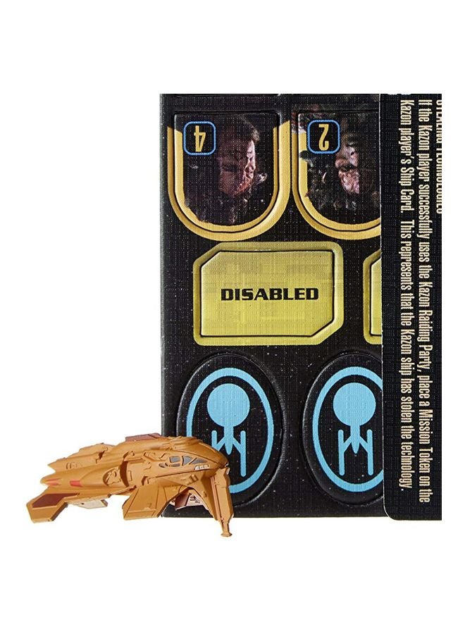 نيكا لعبة لوحية مصغرة Nistrim Raider Star Trek Attack Wing طراز WZK71282 - Image 2