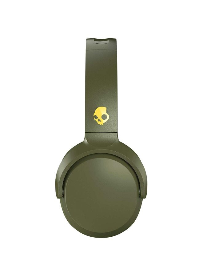 Skullcandy Riff On-Ear Wired Headphones With Microphone Olive - Image 3