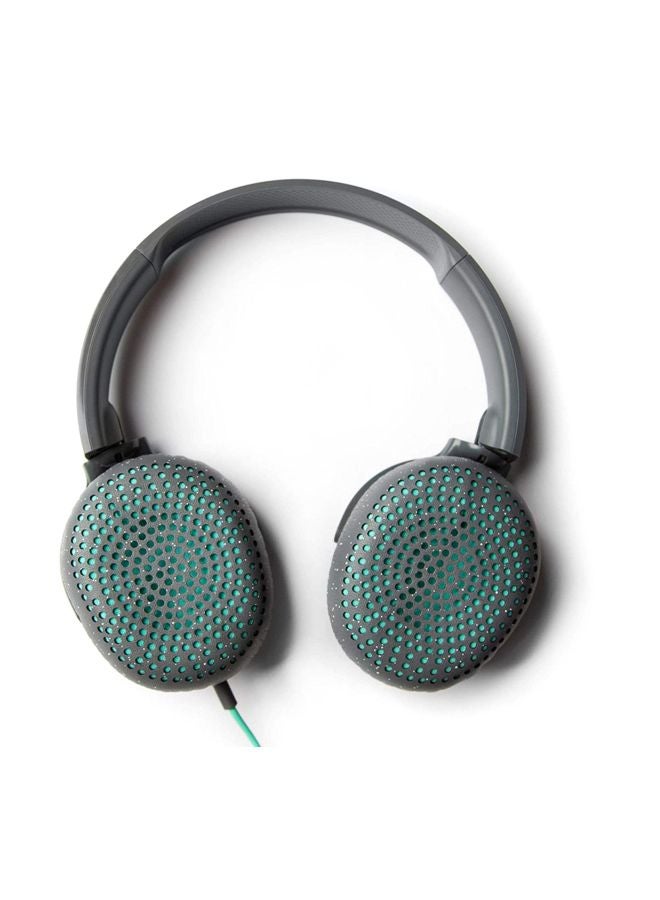 Skullcandy Riff On-Ear Wired Headphones With Microphone Olive - Image 4