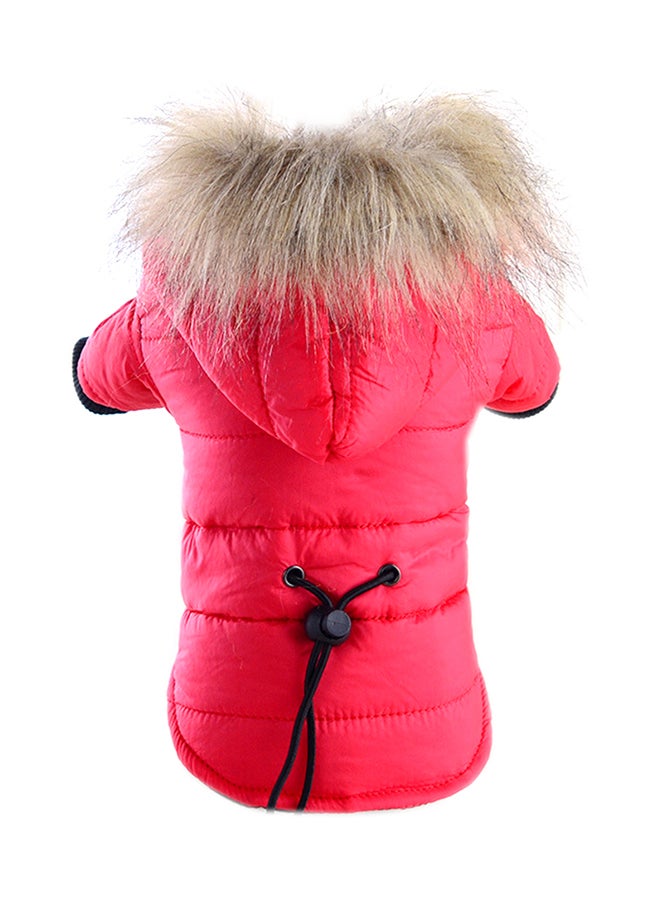 Winter Warm Puppy Jacket red 20X5X15cm - Image 1
