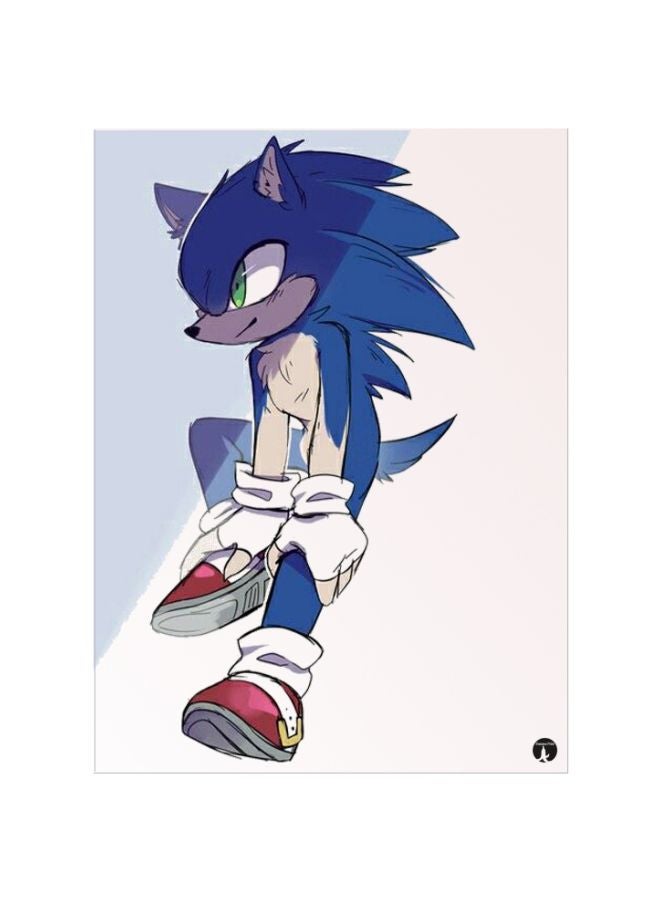 BP Sonic Theme Printed Mouse Pad Multicolour