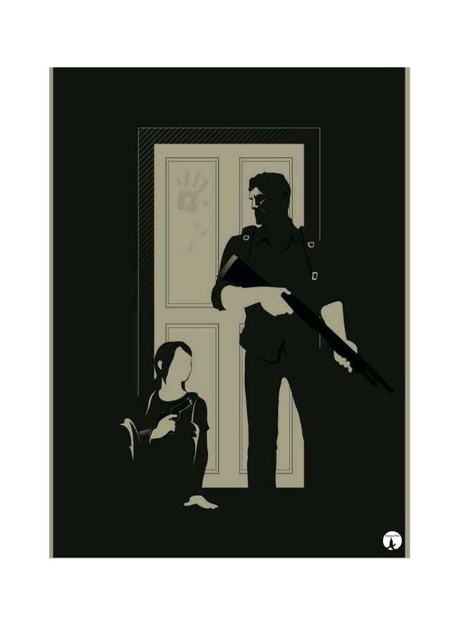 BP The Last Of Us Printed Mouse Pad Black/Grey