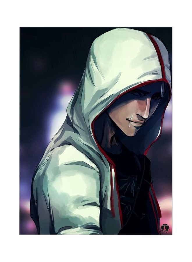 Assassin's Creed Printed Mousepad Black/Green/Purple