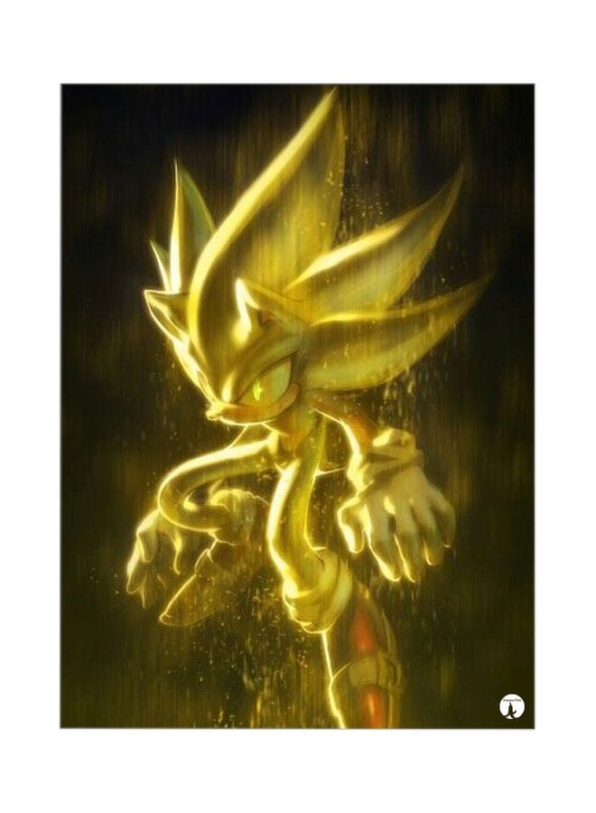 BP Sonic Printed Mousepad Yellow/Black