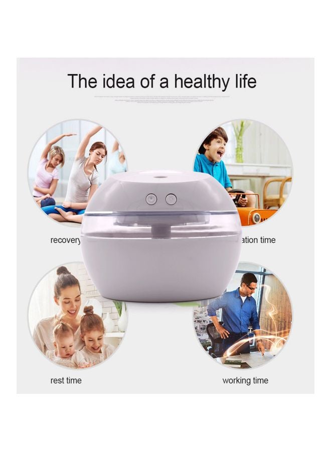 USB Oil Aroma Diffuser Humidifier 3W White - Image 4