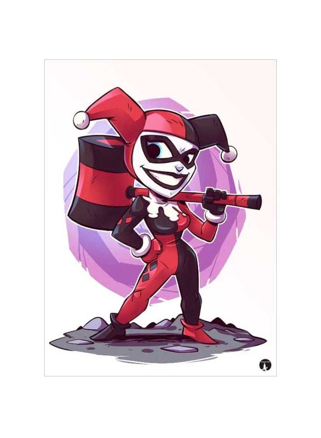 BP Harley Quinn Printed Mouse Pad Multicolour