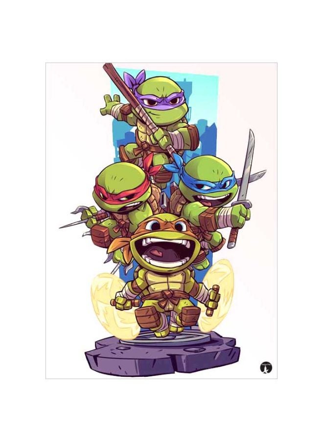 Teenage Mutant Ninja Turtles Printed Mousepad Multicolour