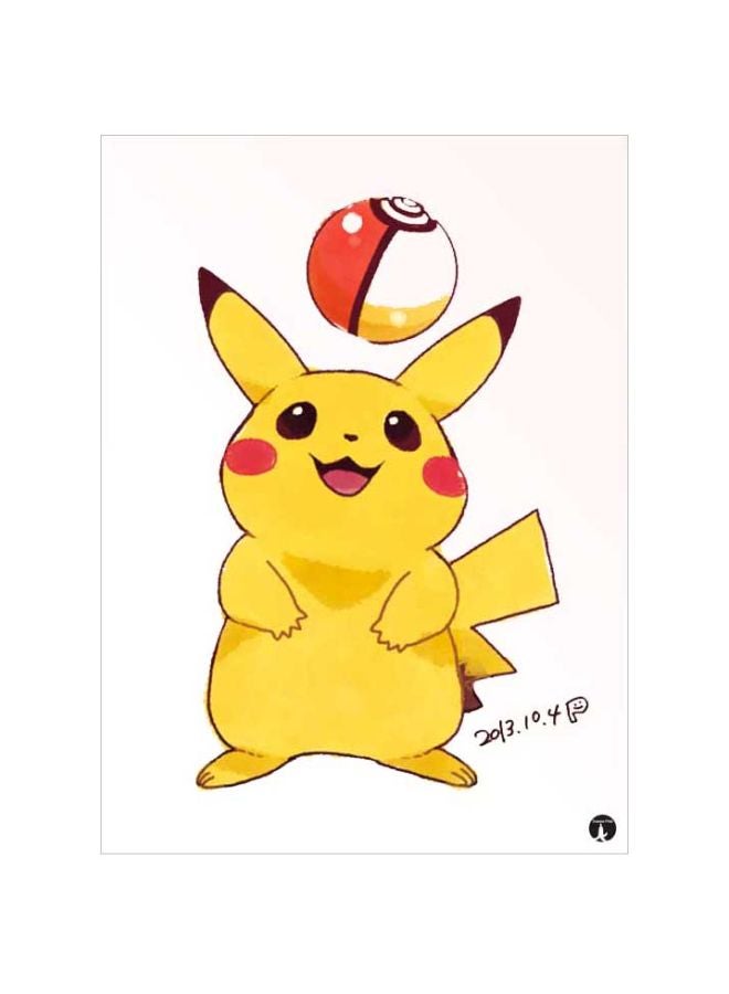 BP Pokemon Printed Mouse Pad Multicolour