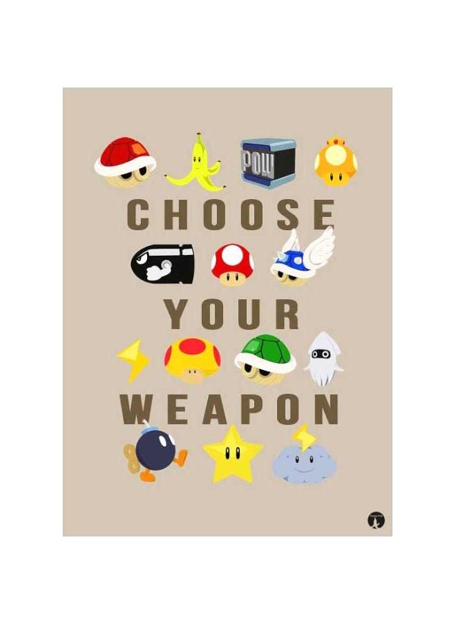 BP Super Mario Theme Printed Mouse Pad Multicolour