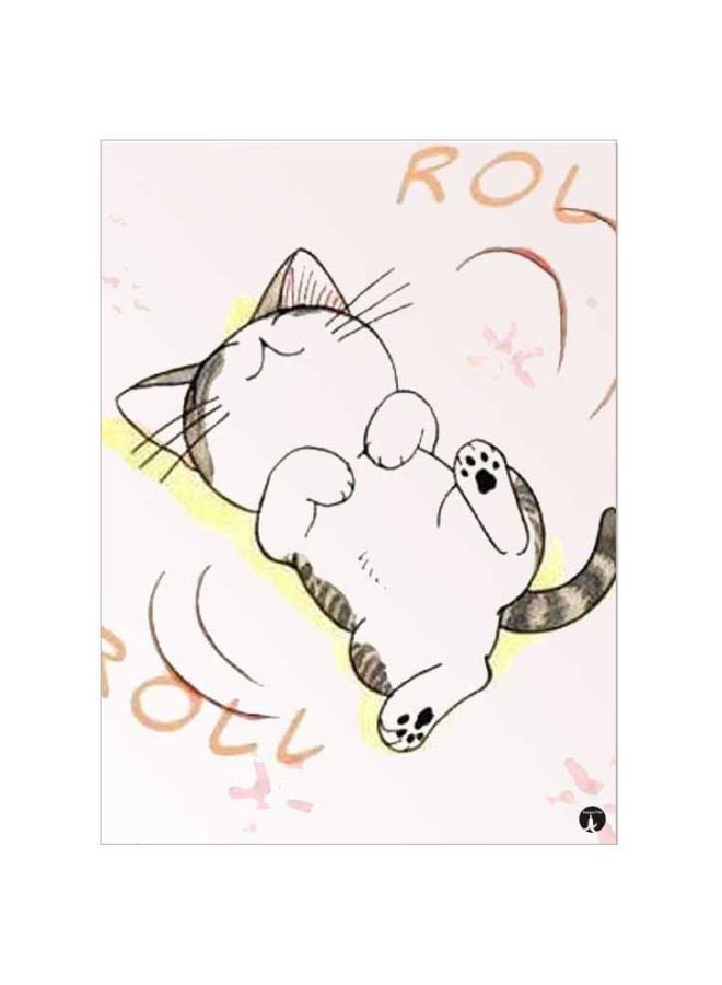 BP Cat Printed Mouse Pad Multicolour