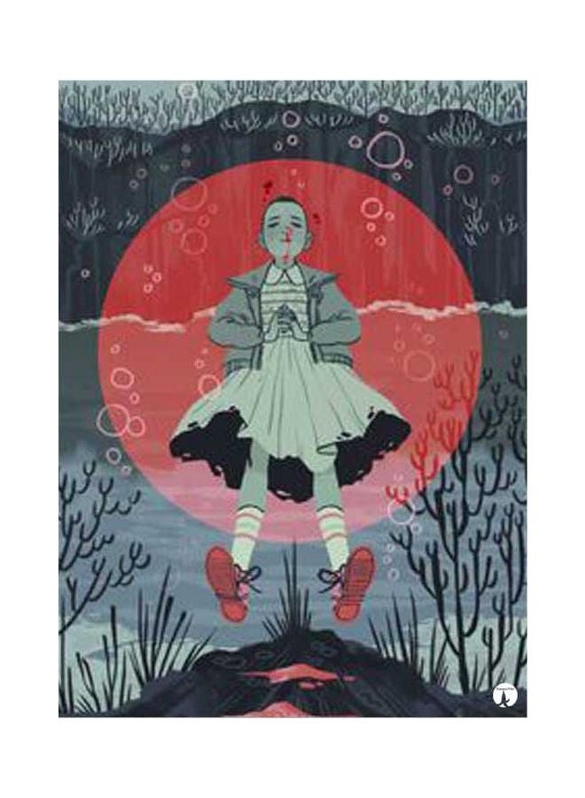 BP Stranger Things Printed Mousepad Black/Red/Grey