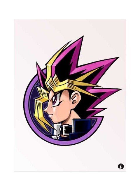 Animation Yu Gi Oh Printed Mouse Pad Multicolour