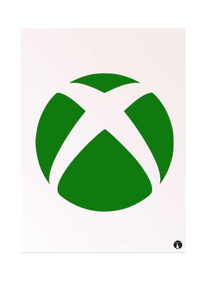 BP Xbox Logo Printed Mousepad Green/White