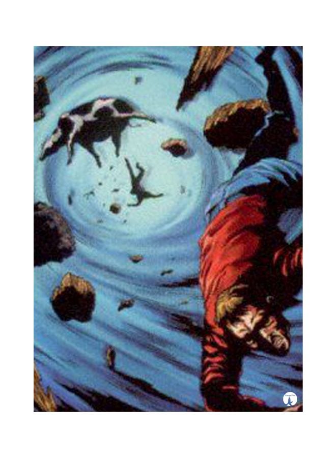 BP Anime Yu Gi Oh Printed Mousepad Blue/Red