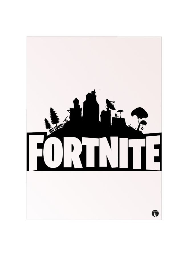BP Fortnite Printed Mousepad Off White/Black