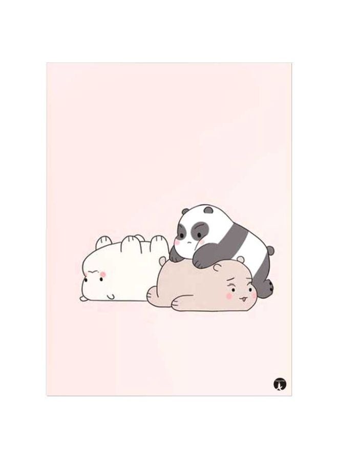 BP We Bare Bears Printed Mouse Pad Multicolour
