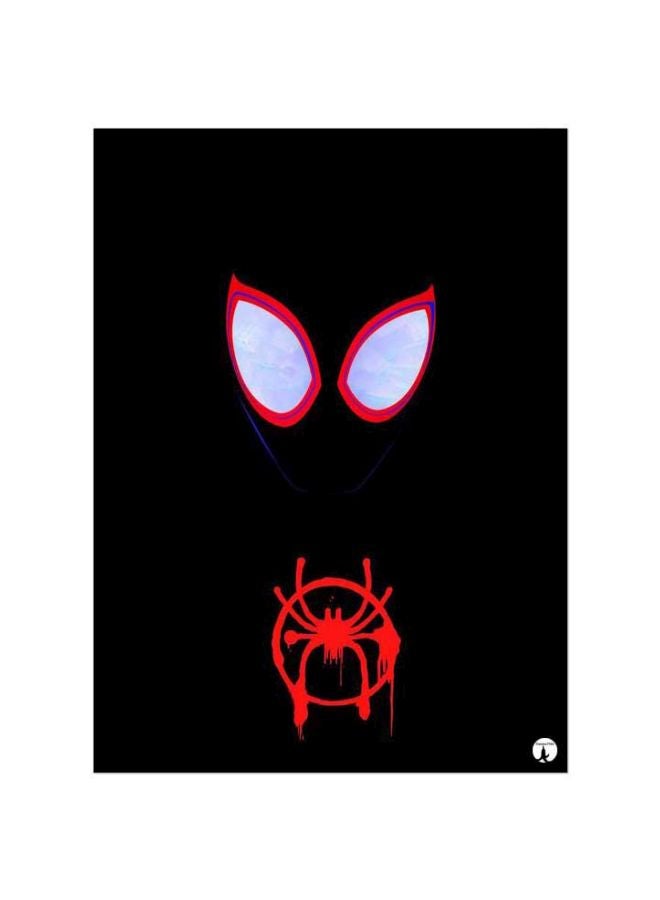 BP Spiderman Printed Mousepad Black/Red/Blue