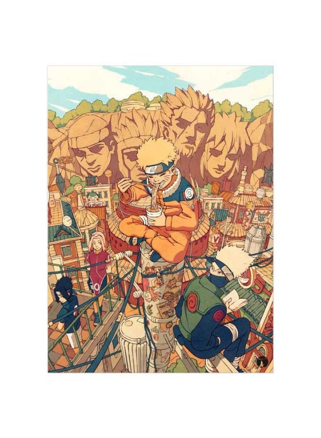 لوحة ماوس بطبعة من مسلسل الأنمي "Naruto" متعدد الألوان