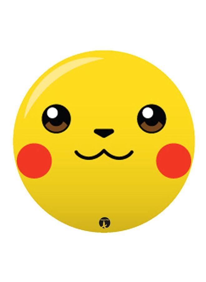 Pokemon Printed Mousepad Yellow/Pink