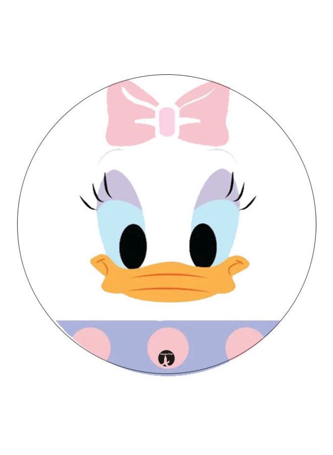 BP Daisy Duck Printed Mouse Pad Pink/White/Blue