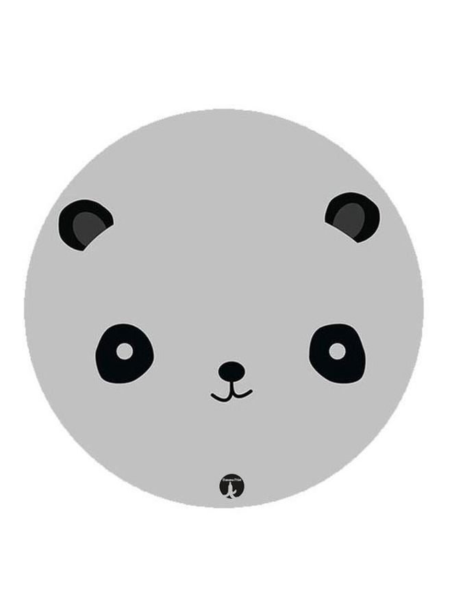 BP Panda Printed Mouse Pad Grey/Black