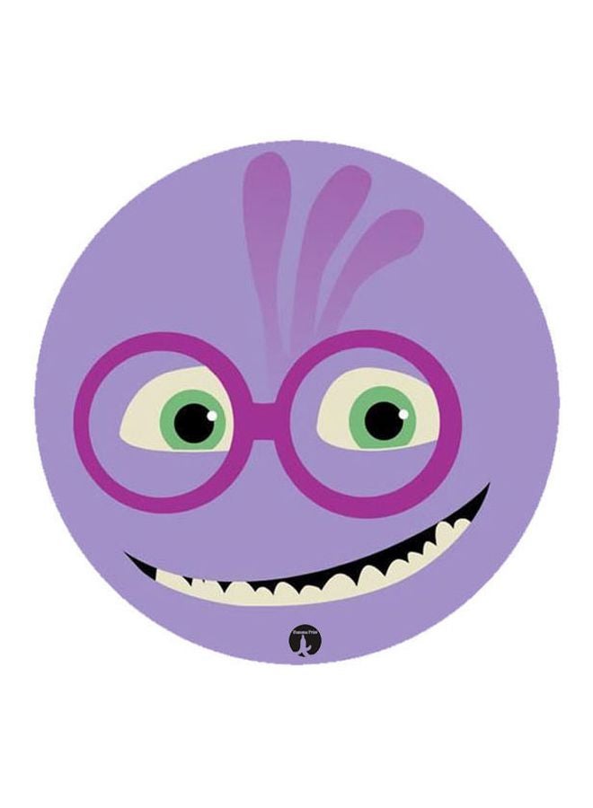 BP Disney Character Printed Mouse Pad Purple/White 