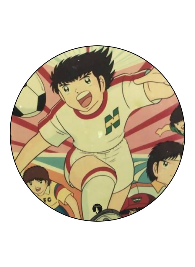 BP Animation Captain Majid Printed Mousepad Red/Black/Brown