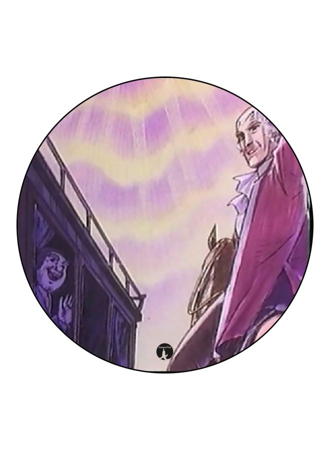 BP Anime Jazeerat Al Kanz Printed Mouse Pad Multicolour