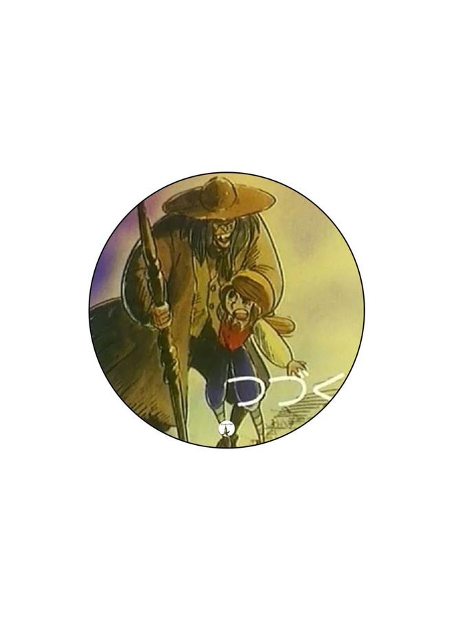 BP The Anime Jazeerat Al Kanz Printed Mousepad Brown/Black/Red