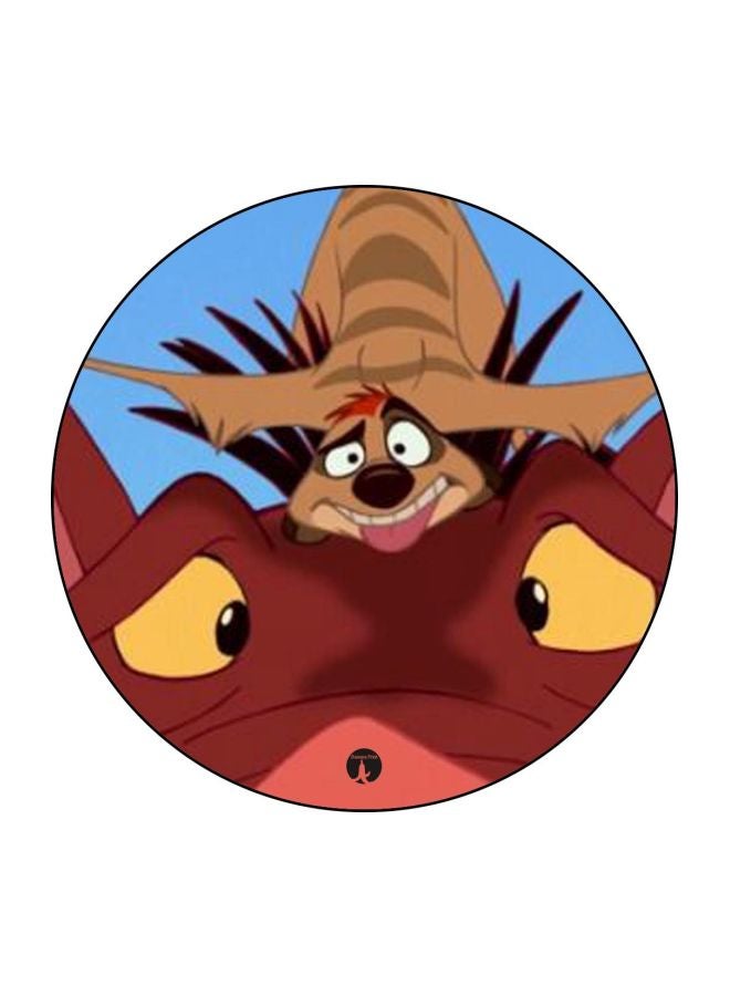 BP Disney Printed Mousepad Red/Brown/Blue