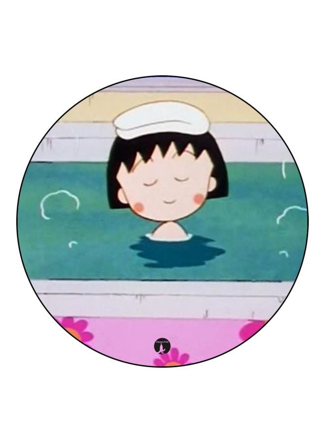 BP Animation Chibi Maruko Chan Printed Mouse Pad Multicolour